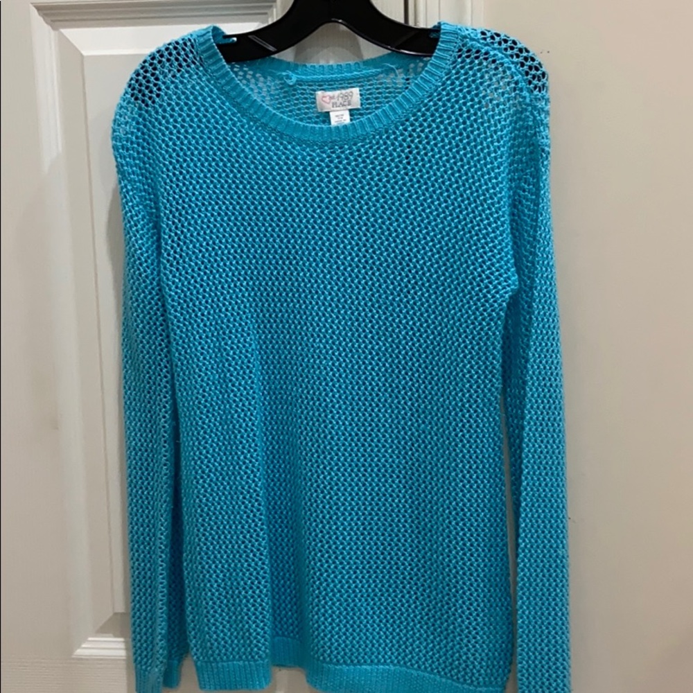 Light Blue Children’s Place Knit Sweater
